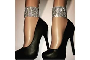 Gioiello d'argento di cristallo di caviglia di cristallo di cavigliera d'argento di caviglia di gioiello d'argento di Yean per donne e ragazze