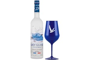 GREY GOOSE Premium French Vodka Gift Set With Acrylic Cup, 40% ABV, 70cl / 700ml, Delivered in Recyclable Packaging, Made in France using natural ingredients