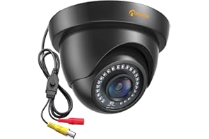 Anlapus 1080P Caméra de Surveillance Extérieure IP66 24 m Vision Nocturne, Objectif de 3.6mm, 4-en-1 Caméra pour Kit Vidéo Surveillance de Mode TVI/CVI/AHD/960H