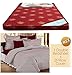 Story@Home MAT_1103-MG1093 4-inch Double Size Foam Mattress (Maroon, 72x60x4) RS.6299.00