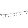 Barre Ustensiles Cuisine 40 Cm 6 Crochets SUS304 – Support Mural Acier Inoxydable