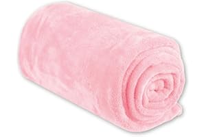 Bestgoodies Babydecke in 60x80 cm - Rosa, Kleinkinddecke Schmuse- und Krabbeldecke nach ÖKO-TEX Standard 100 Klasse 1 gefertigt