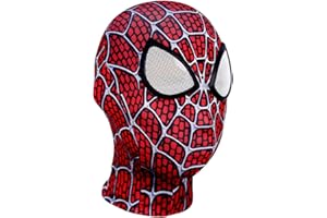 HOXSNII Spider Masks, Super Mask 3D Printing, Realistic Hero Full Mask Cosplay, Spider Masks Cosplay Costumes Halloween Christmas Dress up