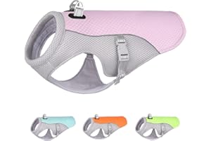 ENGEL WEMANG Gilet refrigerante per cani di taglia media e grande, per attività all'aperto, escursioni, allenamento, colpi di calore per cani, taglia L