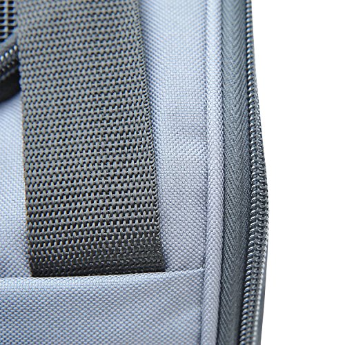 PawHut-Pet-Carrier-Folding-Bag-Car-Seat-Cat-Dog-Puppy-Kennel-Portable-Travel-Cage-Tote-Case-Mesh-Holder-House-Grey