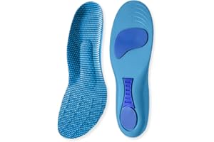 SCHLAFHIMMEL Sofela Semelles OrthoFlex Hallux Valgus Une Journée Entière Sans Douleur (Bleu, 41-42, 1 Paire)