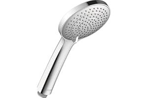 Duravit Uv0652016010 Słuchawka Prysznicowa, Srebrny, 24,5 x 11 x 5,6 cm