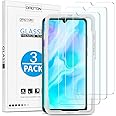 OMOTON [3 Stück Schutzfolie kompatible mit Huawei P30 Lite, 9H Härte, Anti-Kratzen, Mit Positionierhilfe, Anti-Öl, Anti-Bläsc