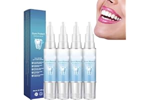 YGYZKJSD Neslemy Gum Shield Therapy Gel,4pcs Gum Instant Treatment Gel,Gum Shield Therapy Gel and Whitening, Dentizen Gum Therapy Gel,Teeth Whitening Essence Pen,Deeply Cleaning Gums