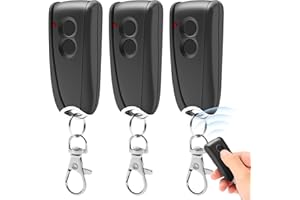 LUIRSAY 2 Stück Handsender für Hörmann, Garagentoröffner für EcoStar RSC2-433, RSE2-433, RSZ1-433 2 Kanäle, Handsender für Hormann EcoStar Liftronic 500/700/800 für Portronic D2500/D5000/S4000-mit Metallboden