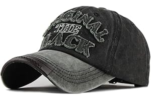 CheChury Unisex Vintage Bawełniana Czapka z daszkiem Hi-Hop Snapback Trucker Hat Golf Hat