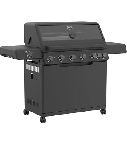 Barbacoa De Gas Weber Spirit Premium SPX-335 GBS - 3 Quemadores + Sear Station, 9.4 KW, Con Tecnología Weber Connect