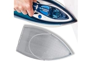 Jerliflyer Protector Suela Plancha, Protector de la Cubierta de la Placa de Hierro para Plancha eléctrica Evita Que se quemen, se peguen y Brille, Antiadherente y Cubierta Duradera del