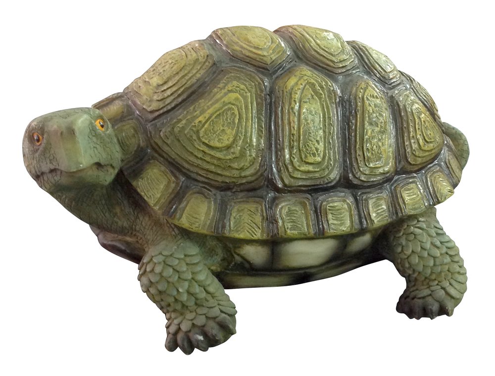 VERDELOOK Statuetta a Forma di Tartaruga per Decorazione Giardino, arredo Decoro Decorazioni Esterni