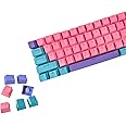 HUHKOUAE 61 Keycaps Backlit PBT,60 percent Mechanical keyboard Keycap set,ompatible with all 60 percent Keyboard (style 2)
