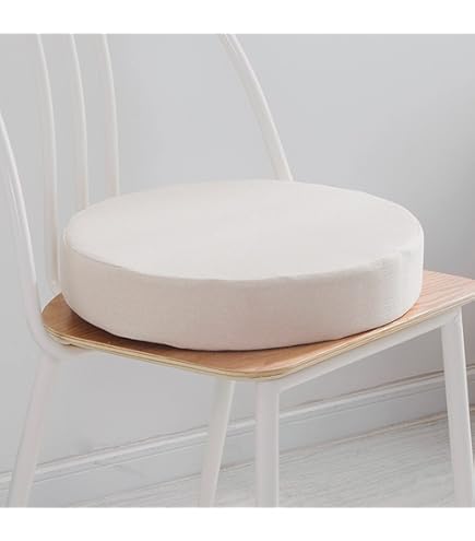 Coussin D'Assise En Kapok 50x50x6 Cm - Pour Chaise, Sol, Méditation - Intérieur/Extérieur - Housse Coton (Rouge/Jaune)