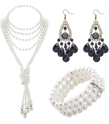 Perle De 8 à 9 Mm - Collier En Perles Véritables Blanches Pour Femmes