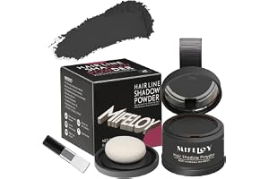 MIFELOY Osylingt puder för hårfästet, för män och kvinnor, vattenfast puder, omedelbar effekt, concealer för tätare hår, dölj
