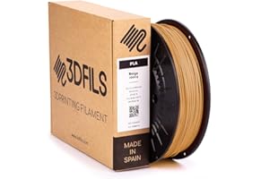 3DFILS - Filamento PLA para impresión 3D esFil PLA INGEO 3D850: 1.75 mm, 1 Kg, Marrón Beige