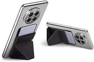 MOFT - Soporte Móvil,Soporte Teléfono con Ranura para Tarjeta,Ultra Ligero,Soporte Compatible para para iPhone,Samsung,Huawei,LG Y Otras Smartphones - Negro