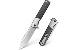 ‎NEDFOSS NedFoss BEAST Klappmesser, Klingenlänge 10cm aus D2 Stahl Taschenmesser mit G10 Griff, Einhandmesser mit Liner Lock & Kugellager, Outdoor Messer mit Clip, Survival Messer für Sammlung & Geschenk