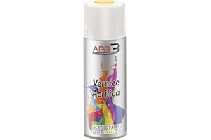 AMBRO-SOL APR3 - S4001023 Vernis peinture Acrylique Multi-Usage, Couleur Jaune Trafic RAL 1023, Aérosol En Fer-Blanc Recyclable de 400 ml