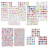 Geeignet für jede Szenen: Kinderhandwerk, Partygrußkarten, Geschenkboxen, Fotoalben, Gesichtsdekorationen für Kinder usw.