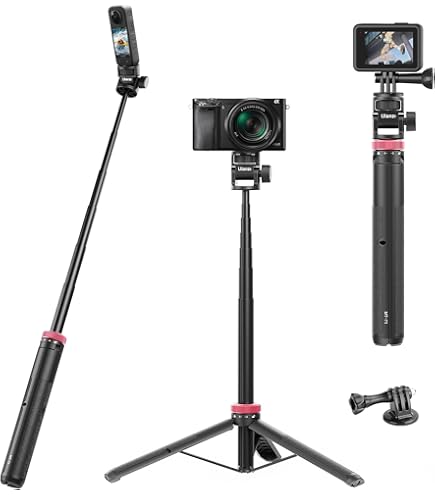 LICHIFIT 2-in-1 Handheld Stabilisator Für DJI OSMO Pocket 3 - Stabilisator & Aufbewahrung Case