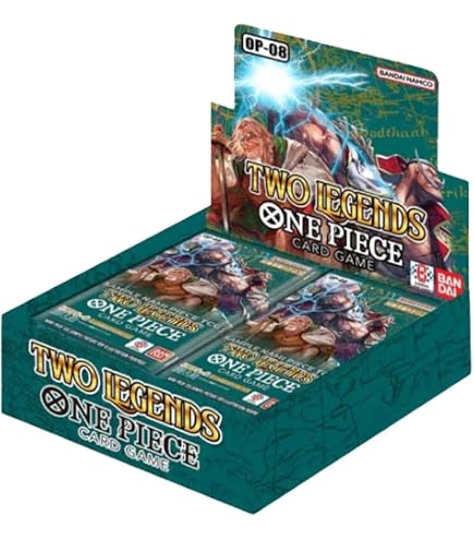 One Piece Card Game Booster Box OP-08 Two Legends | 24 Paquets De 6 Cartes - Édition Japonaise