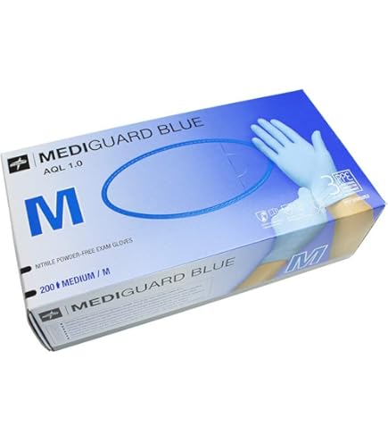 Guanti Nitrile Monouso Minsan Monouso Blu - Confezione Da 200