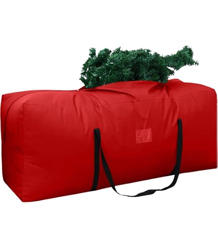 Borsa Portaoggetti Per Albero Di Natale – Robusta Custodia XXL Per Albero Artificiale Fino A 220 Cm - 5