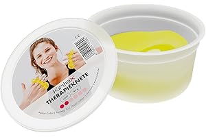 Kintex Plastilina terapeutica per Esercizi, 85 g, 6 Punti di Forza, Allenamento della Mano, spremitura della Mano,Stucco fisioterapico, Terapia della Mano