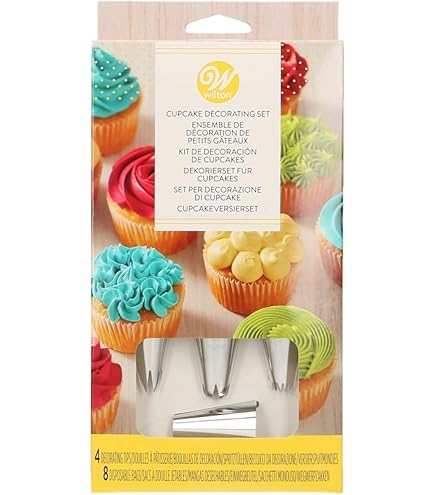 Wilton Douille Patisserie #2 En Acier Inoxydable Pour Poche à Douille - Outil De Décoration Pour Gâteaux, Biscuits, Muffins, Churros - Réutilisable Et Compatible Lave-Vaisselle - #2 Rond