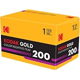 1 Kodak Gold200 35mm 36 Poz Renkli Negatif Analog Fotoğraf Filmi (135) ISO 200 G&uuml;n ışığı Retro 1980S