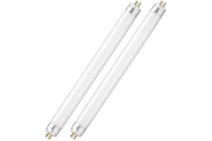 CLAR – Fluorescerande ljusrör, T5-glödlampa, fluorescerande ljus, 28,8 x 1,6 cm (8 Watt T5, paket 2)