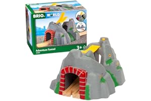BRIO World Adventure Tunnel Train Set Accessories for Kids Age 3 Years Up - Compatible with all BRIO Railway Sets & Accessories