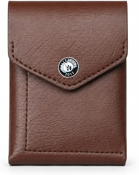 WALLETKART Slim Card Holder Wallet for Men & Women | Pull Tab Card Wallet with Cash Pocket | Compact Front Pocket Wallet | Minimalist Card Organizer | Genuine L