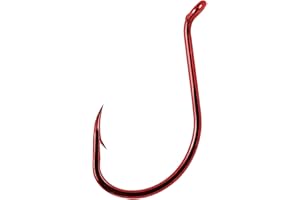 Gamakatsu Red Octopus Hook, 100 Pack