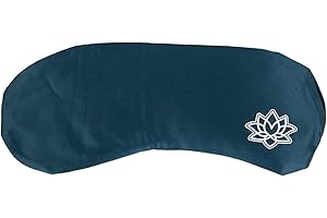 Bodhi Coussinet d'aromathérapie pour Les Yeux, rempli de Lavande et graines de Lin biologiques, Aide à approfondir et Intensifier Une Relaxation régénératrice, en Soie ou en Modal