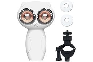 KENSUKA Ventilador Carrito Bebé con Aromaterapia BF1, Ajustable 360°, Clip Universal Desmontable, Batería Recargable USB de 6000mAh, 3 Velocidades de Viento, Ideal para Cochecito de Bebé