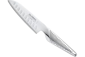 GLOBAL GS-90 Couteau Santoku lame alvéolée 13 cm