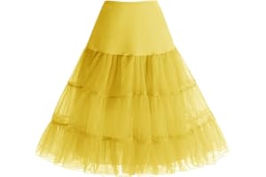 Homrain Spódnica w stylu vintage, 1950, halka, w stylu retro, spódniczka krynoline, do rockabilly, odświętna spódnica damska