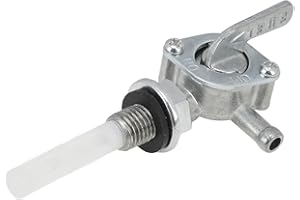 KEENSO Motor Kraftstofftankventil, M10x1,25 Motor Metall Benzinhahn Kraftstofftankschalter Absperrventil Benzinhahn 28-1783-V für GX160/170F/168