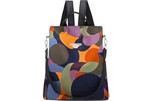 Wishliker Femme Sac à Dos Anti-vol Elegant