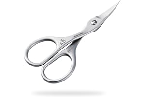 Premax V18520334MI - tijeras de uñas, de acero inoxidable, sinua