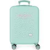 Pepe Jeans Nora Cabin Suitcase Blue 38x55x20 cm Rigid 2.5 kg Combination Lock Side ABS 2.5 kg 35L Hand Luggage by Joumma Bags