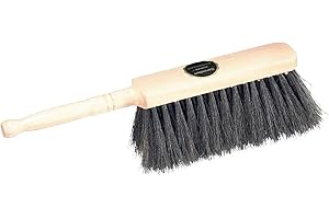 OST Bricklayer's Horsehair Brush | Durable 7-Row Hand Brush with Sturdy Soft Horsehair Bristles | Perfect for Pointing, Cleaning and Dusting Brickwork or Light, Dry Floor Soiling