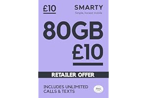 SMARTY SIM Only 1 month flexible plans available