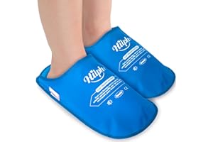 Hilph 1 paio di calzini refrigeranti per chemioterapia, calzini refrigeranti con gel per terapia fredda per piedi, per terapia chemioterapia, reumatismi