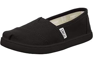 TOMS Mixte Enfant Alpargata Core Mocassin Plat